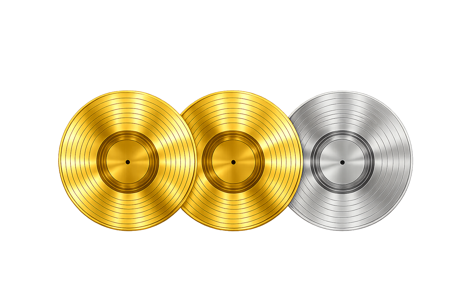 Dischi d'oro e di platino
